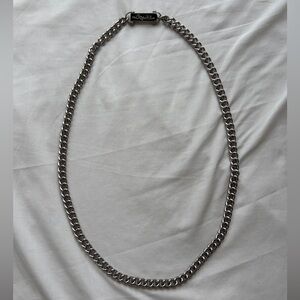 Henri Bendel Silver Chain Necklace
